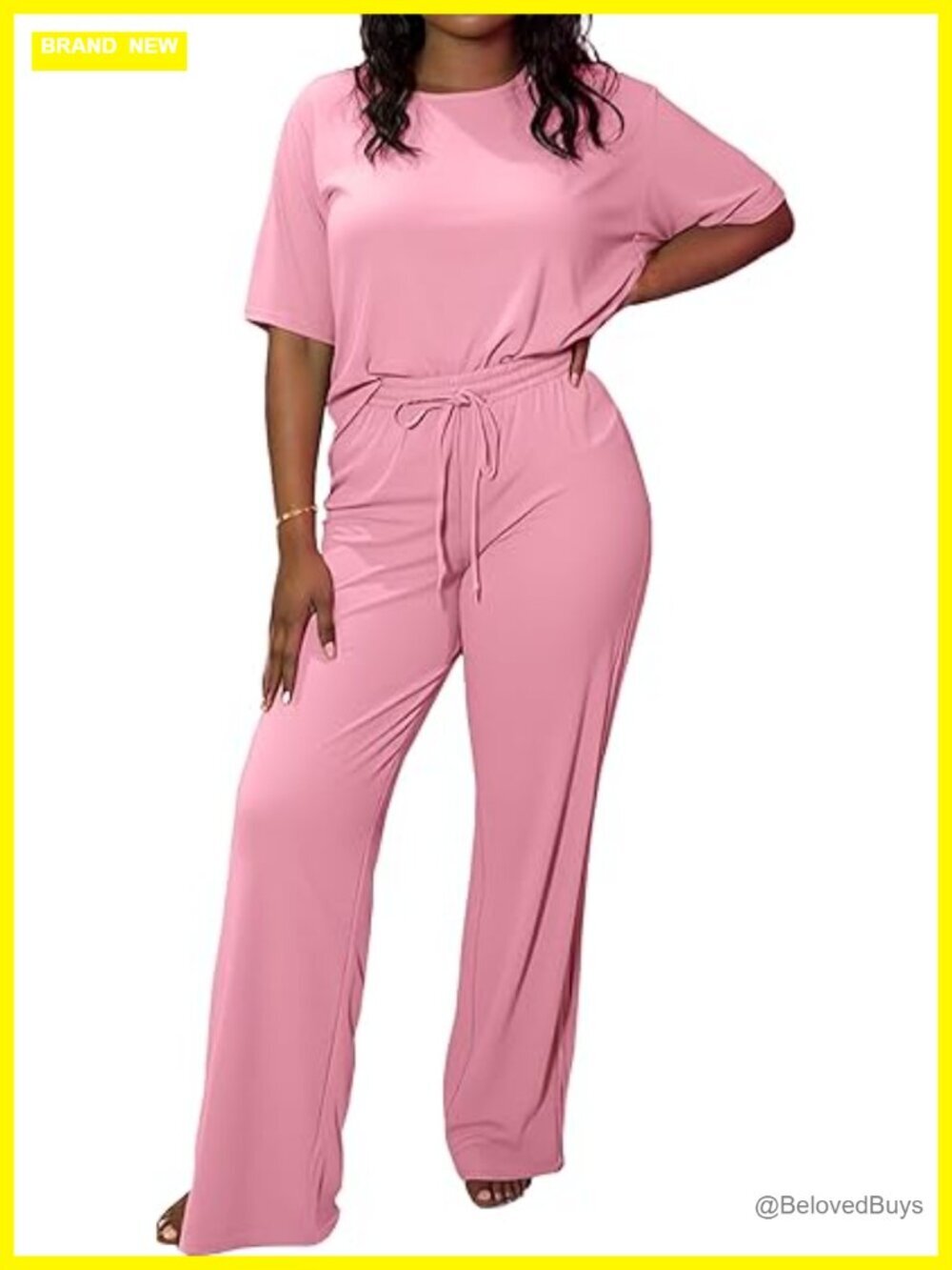 2 Piece Lounge Set Short Sleeve Matching Airport Travel Outfits Casual Clothes